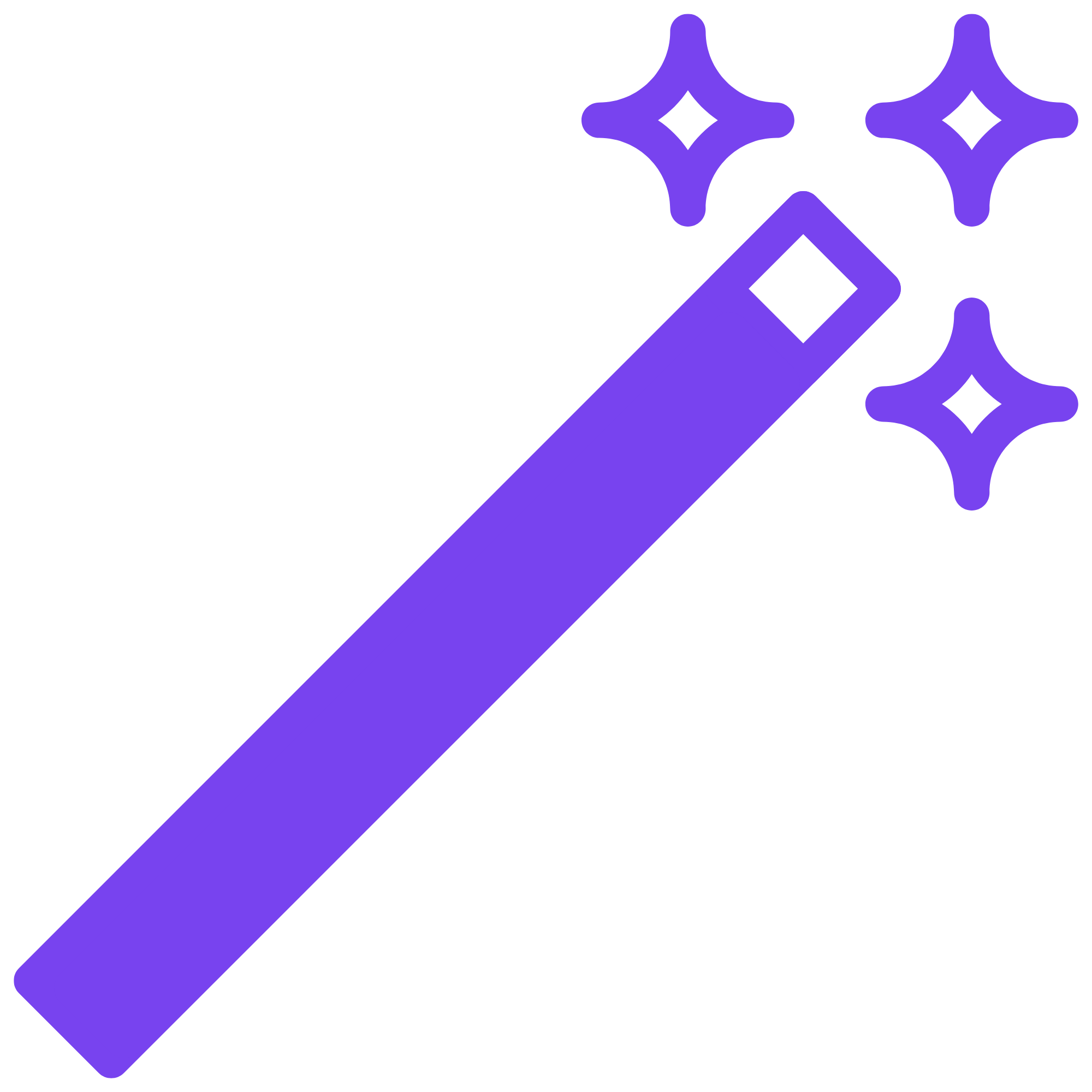 Magic wand icon