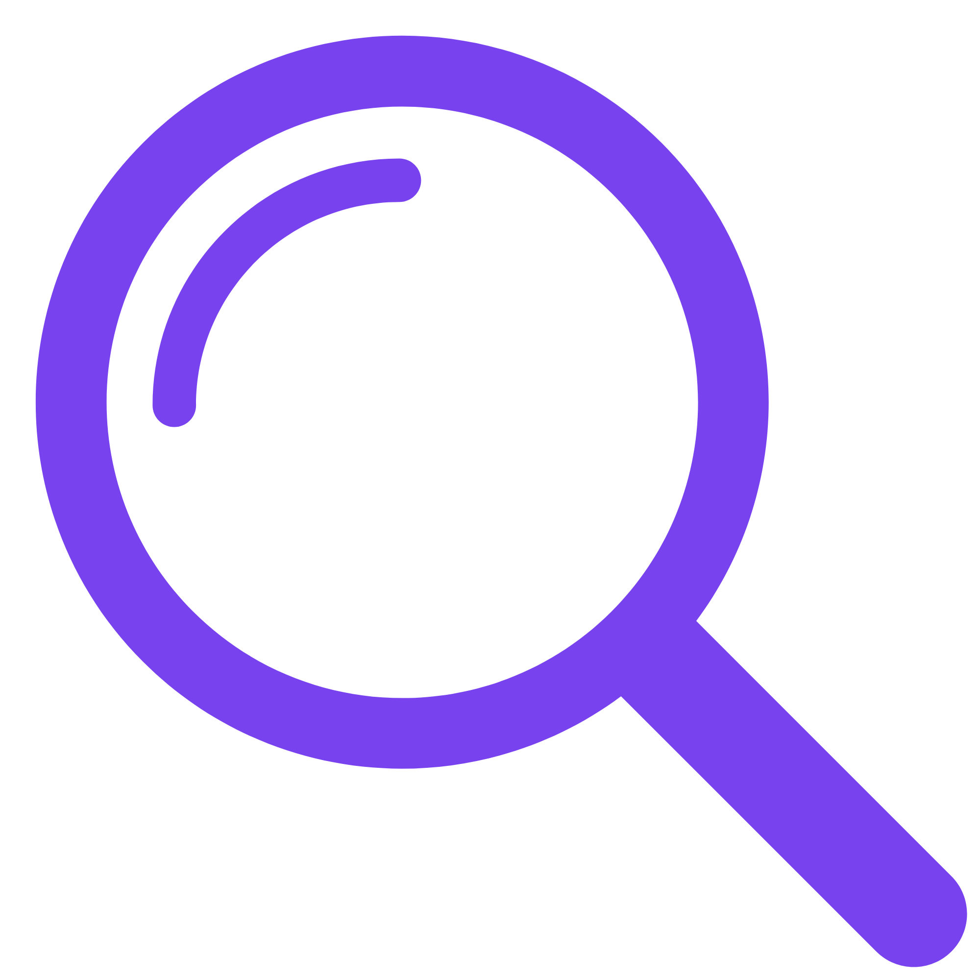 Magnifying glass icon