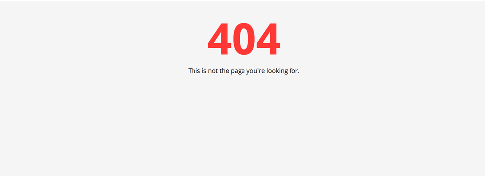 404 page