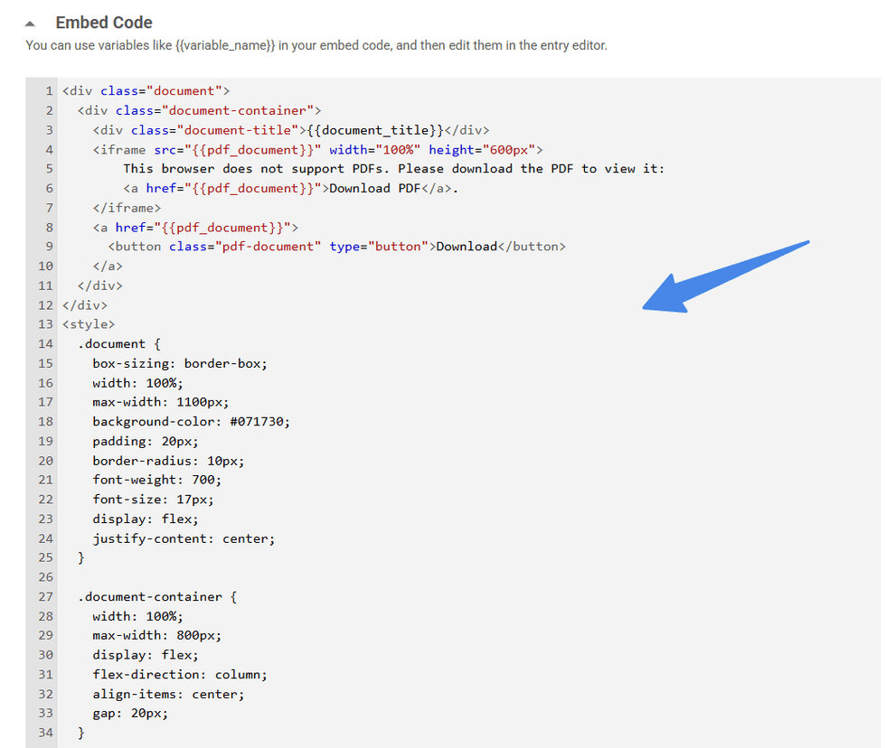 Add your CSS, HTML, JS