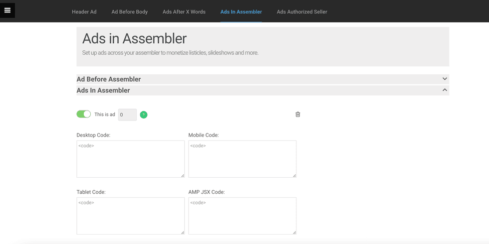 Ads in Assembler
