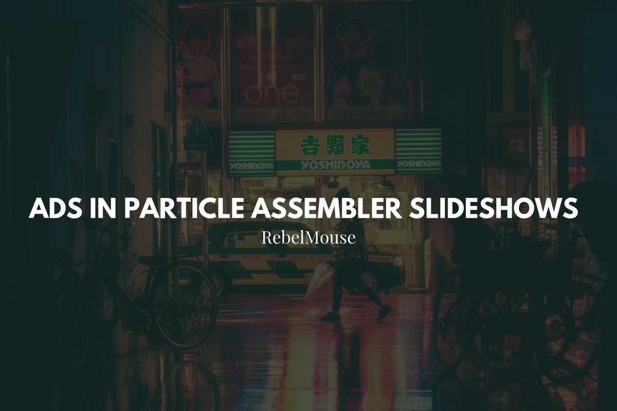 Ads in Particle Assembler Slideshows
