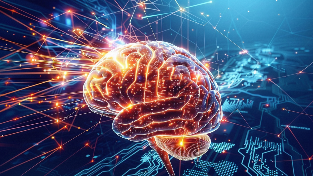 an electronic brain representing the AI optimization era following SEO