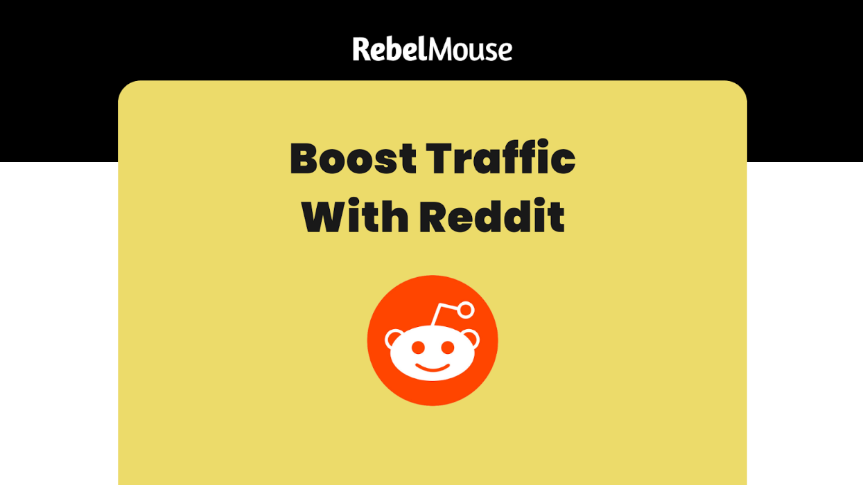 boost traffic with Reddit