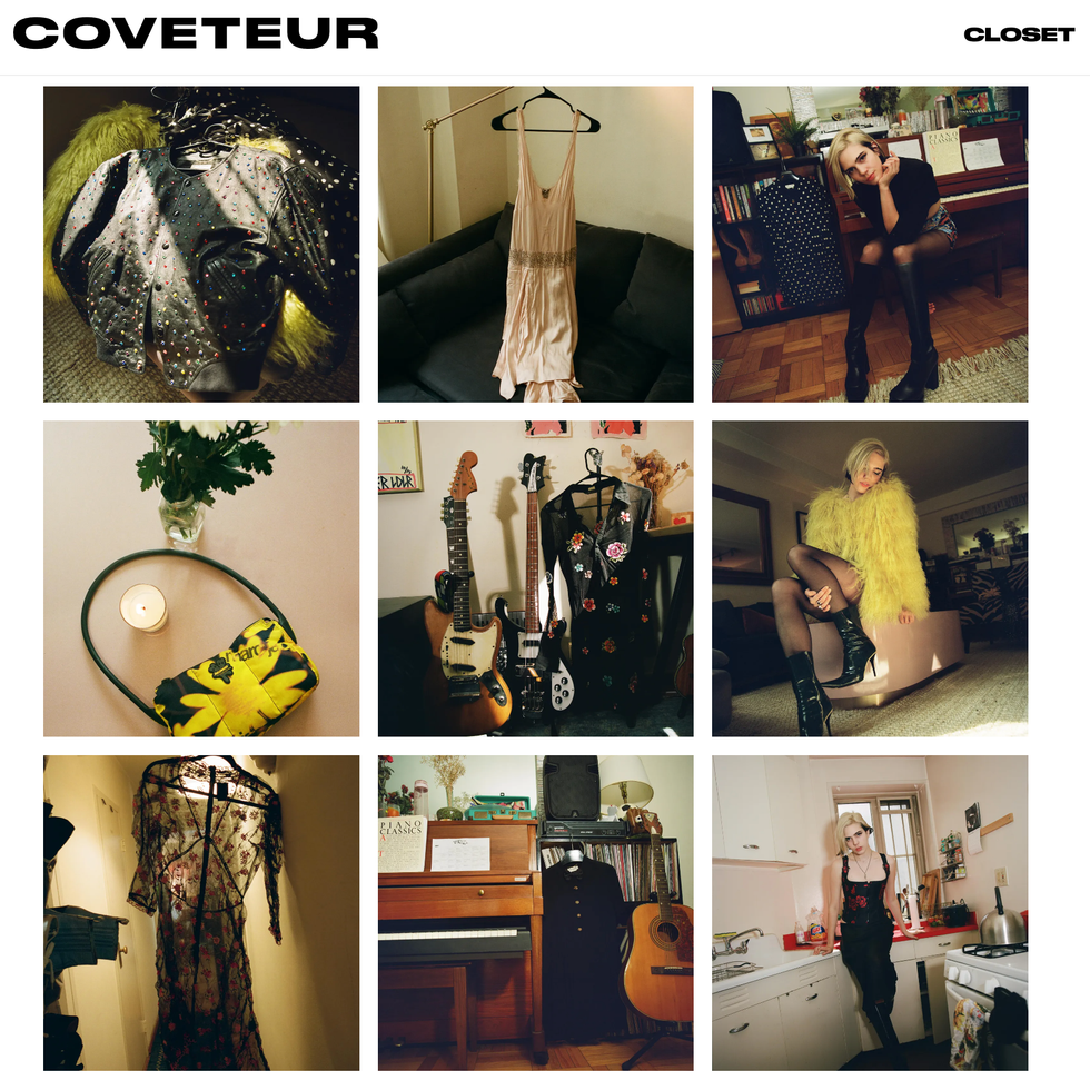 closet layout with gallery style images