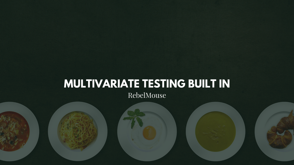 cms with multivariate testing