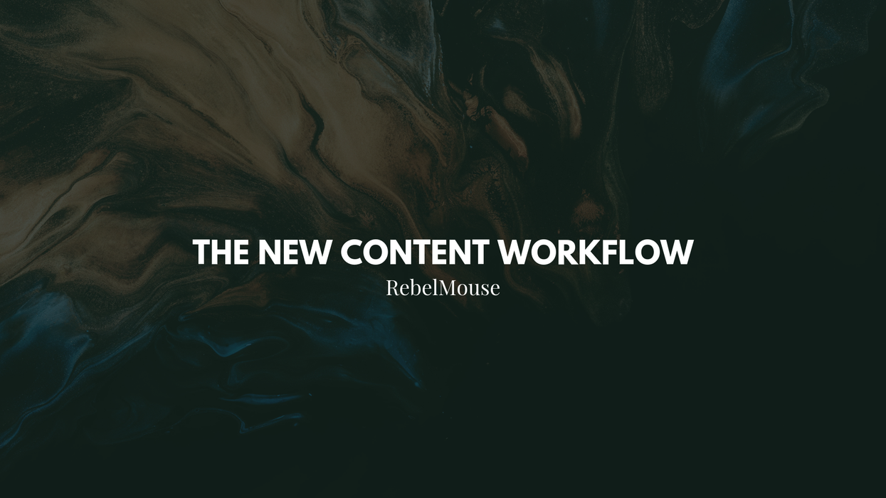 content publishing workflow
