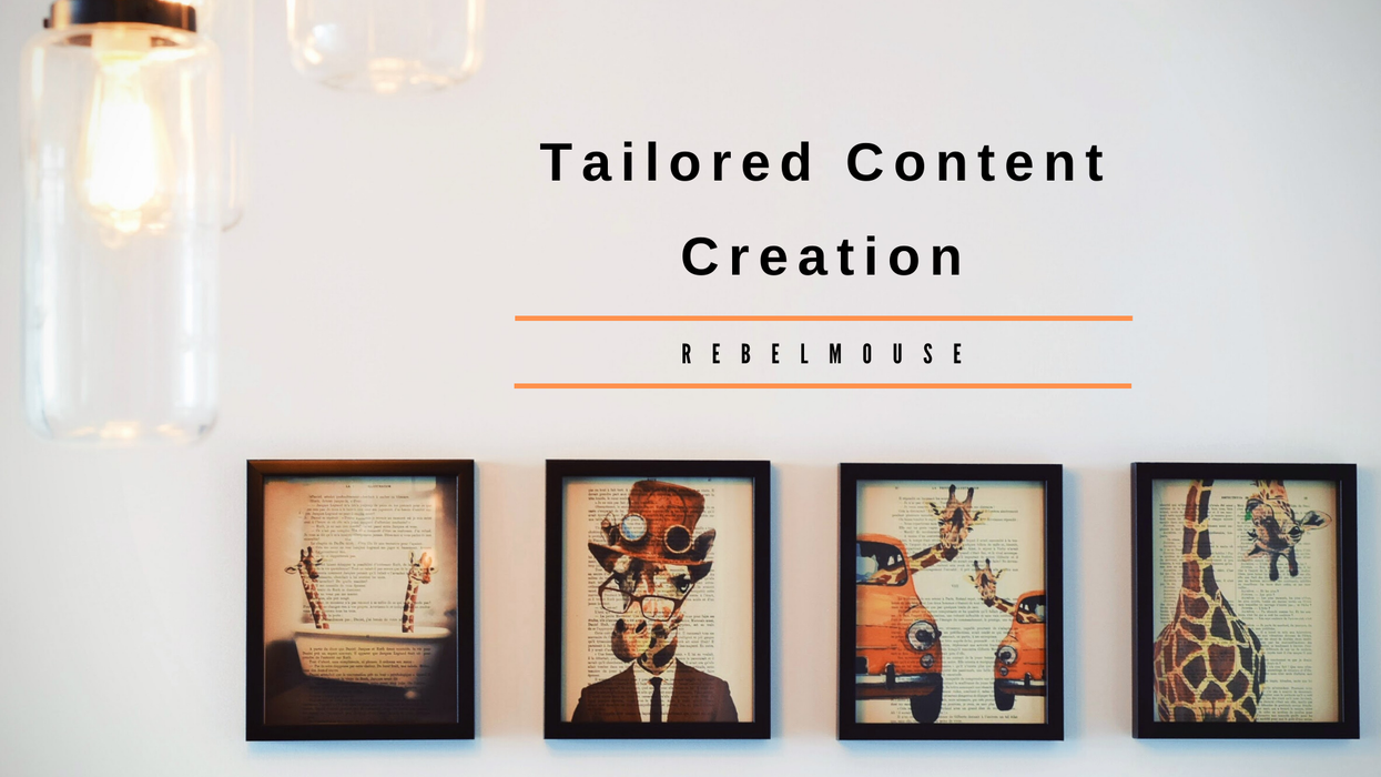 customize editorial experience