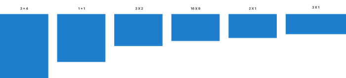 examples of different image ratios