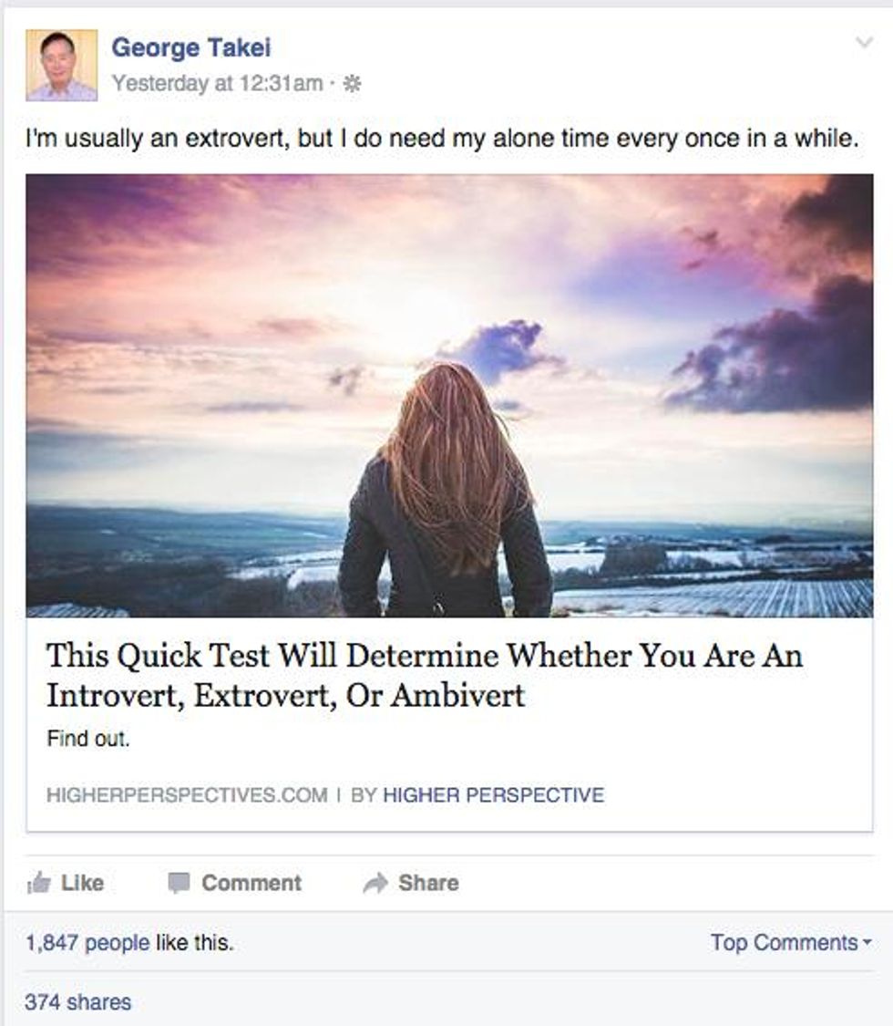 Facebook Post