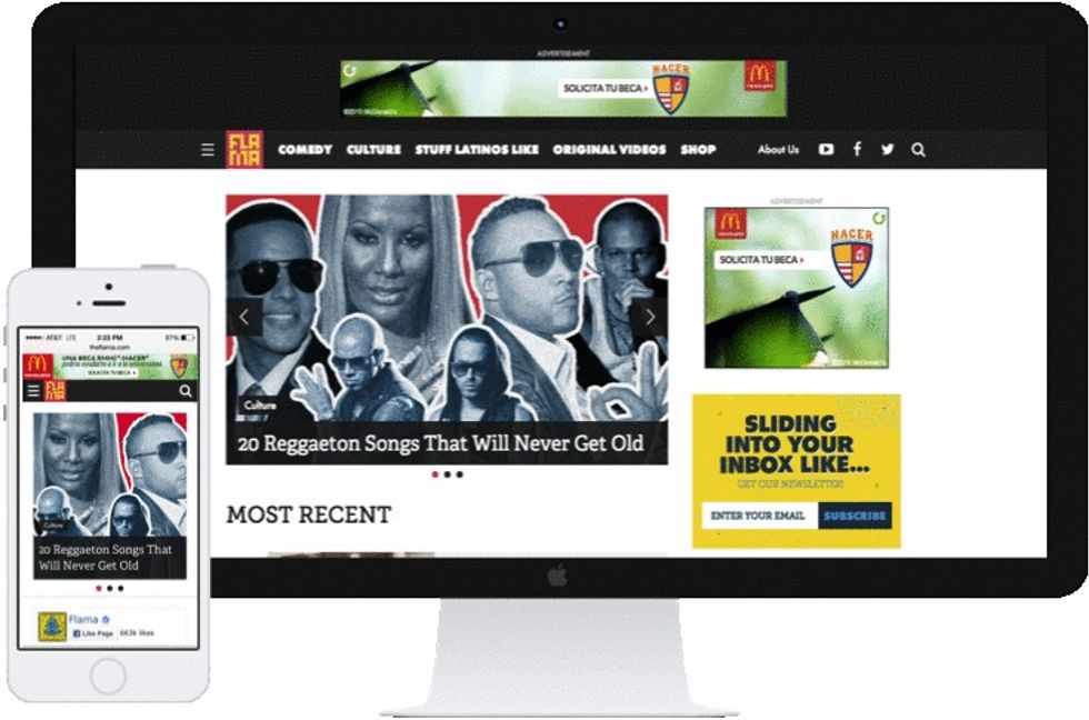 Flama website