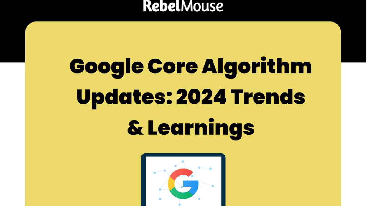 Google core algorithm updates