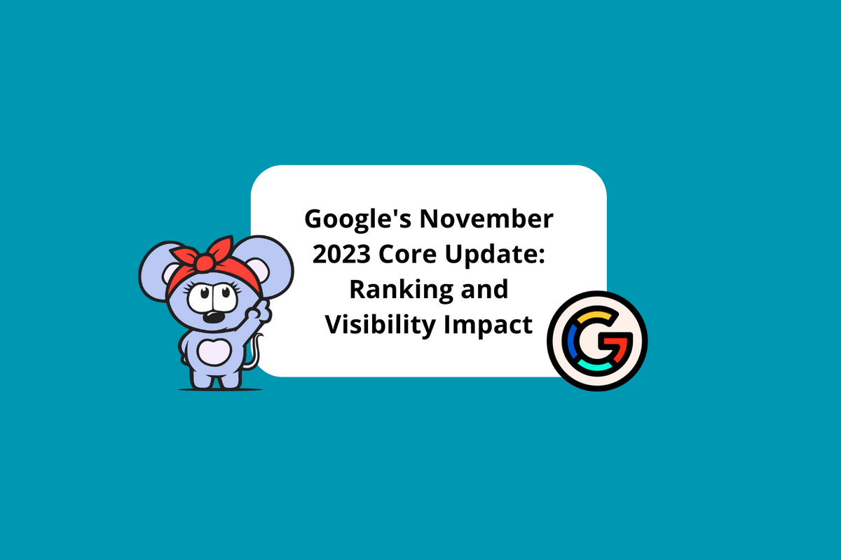 Google's November 2023 core update