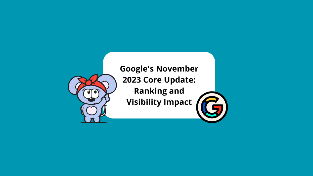 Google's November 2023 core update