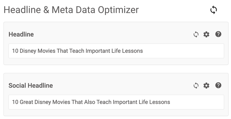 headline and metadata AI optimizer
