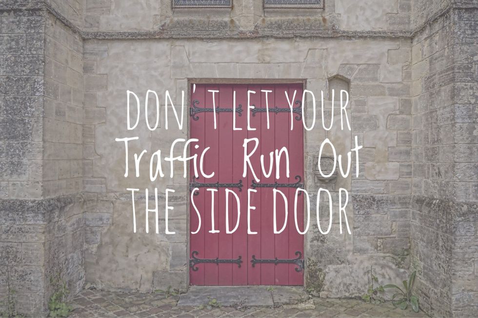 Media Companies: Don’t Let Your Traffic Run out the Side Door