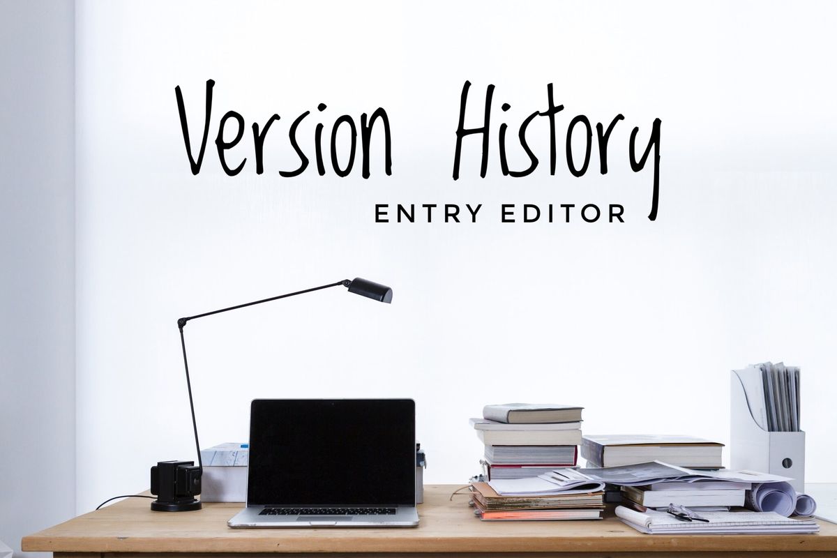 Restore Old Versions of a Post with Version History
