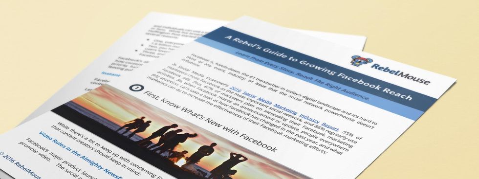 A Rebel's Guide to Growing Facebook Reach