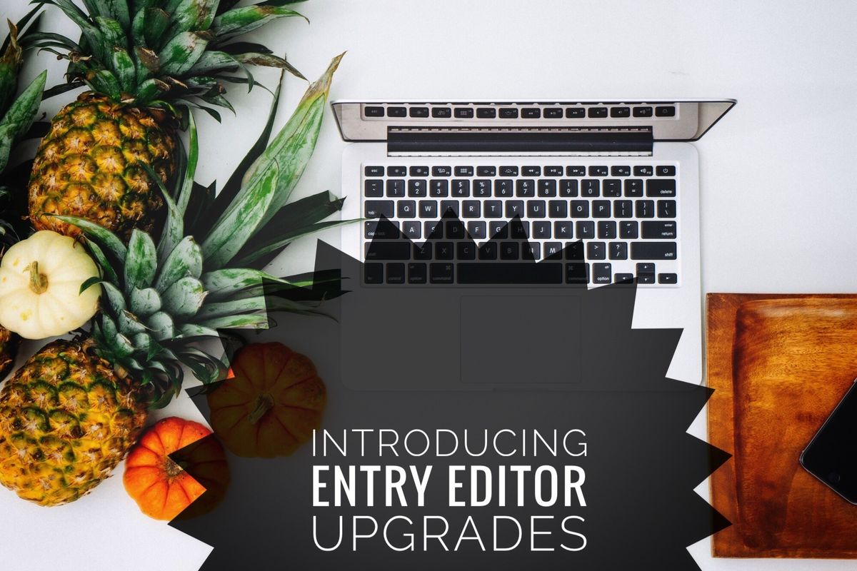 Introducing: Entry Editor Upgrades