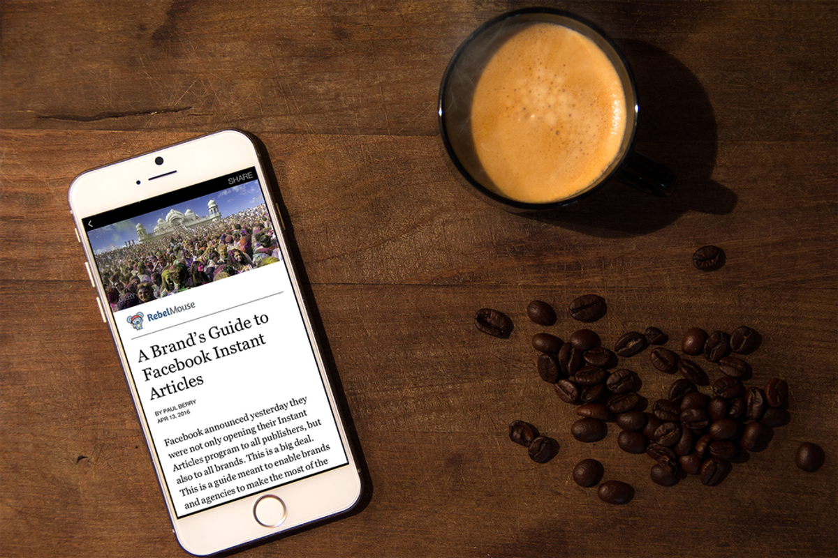 Overview: RebelMouse + Facebook Instant Articles