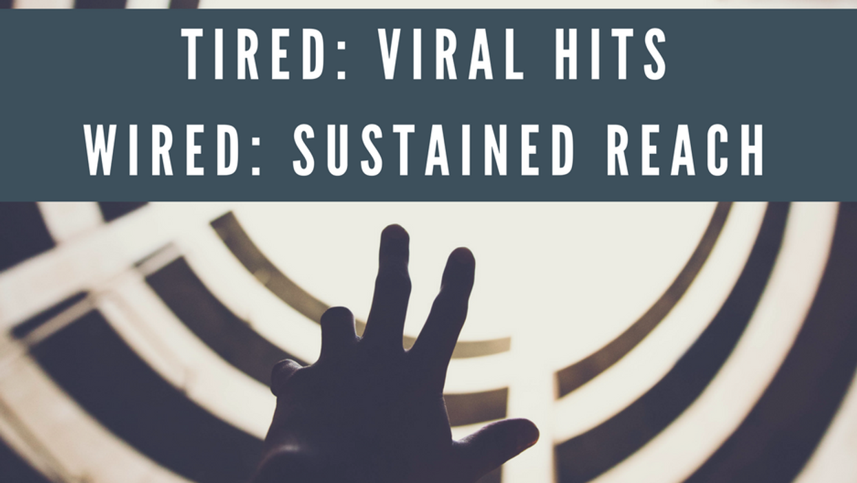 Shift from Viral Hits to Sustained Reach
