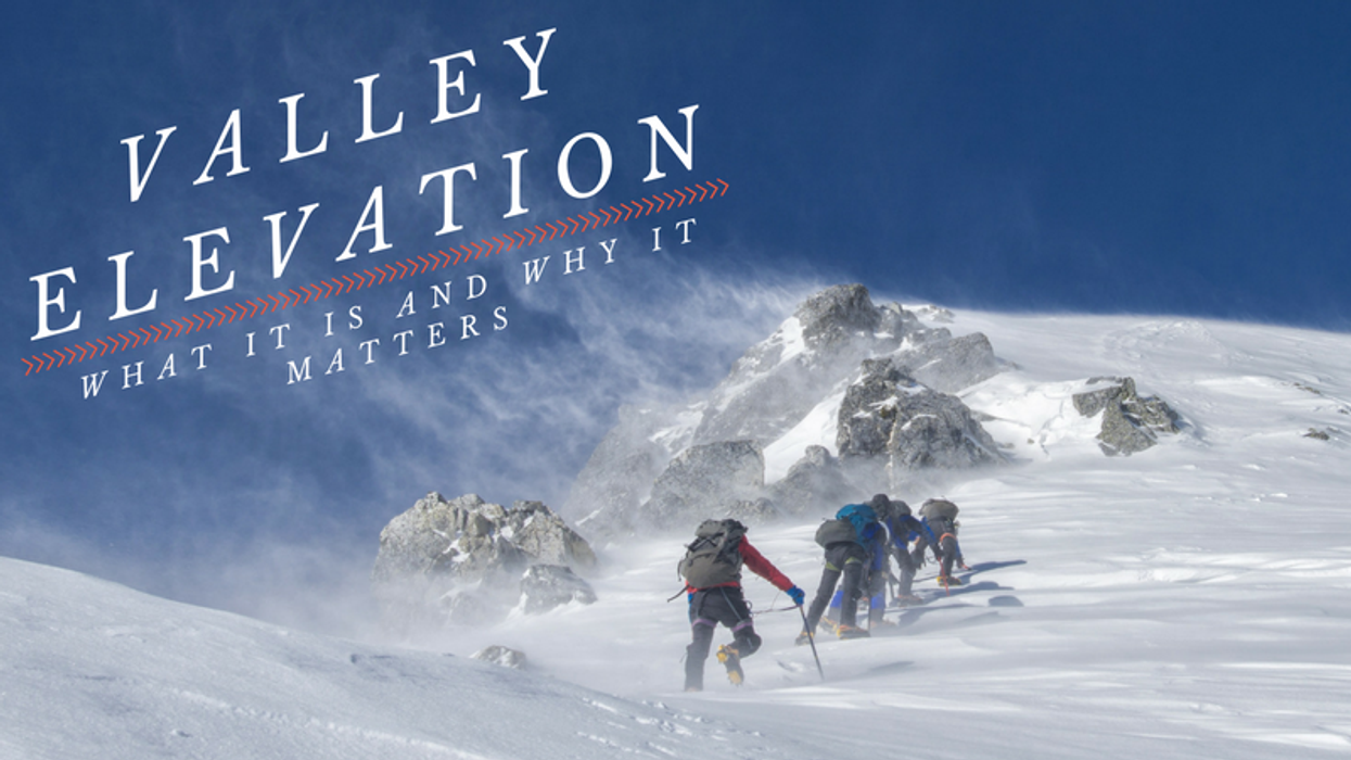 Here’s Why You Should Focus on Valley Elevation