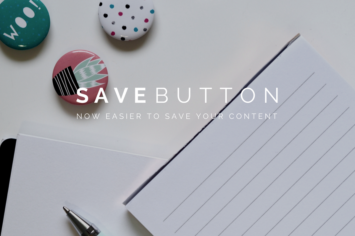 Save Button Update