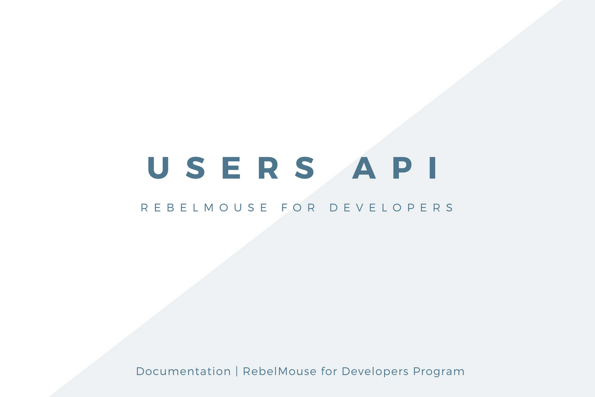 Users API