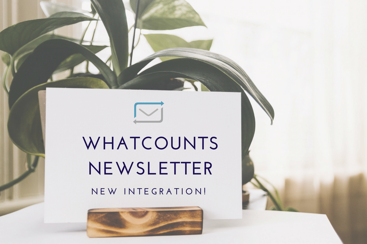 NEW! Newsletter Integration with WhatCounts