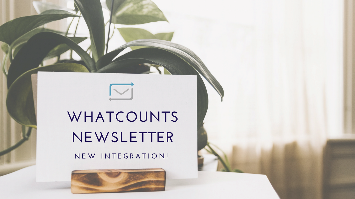 NEW! Newsletter Integration with WhatCounts