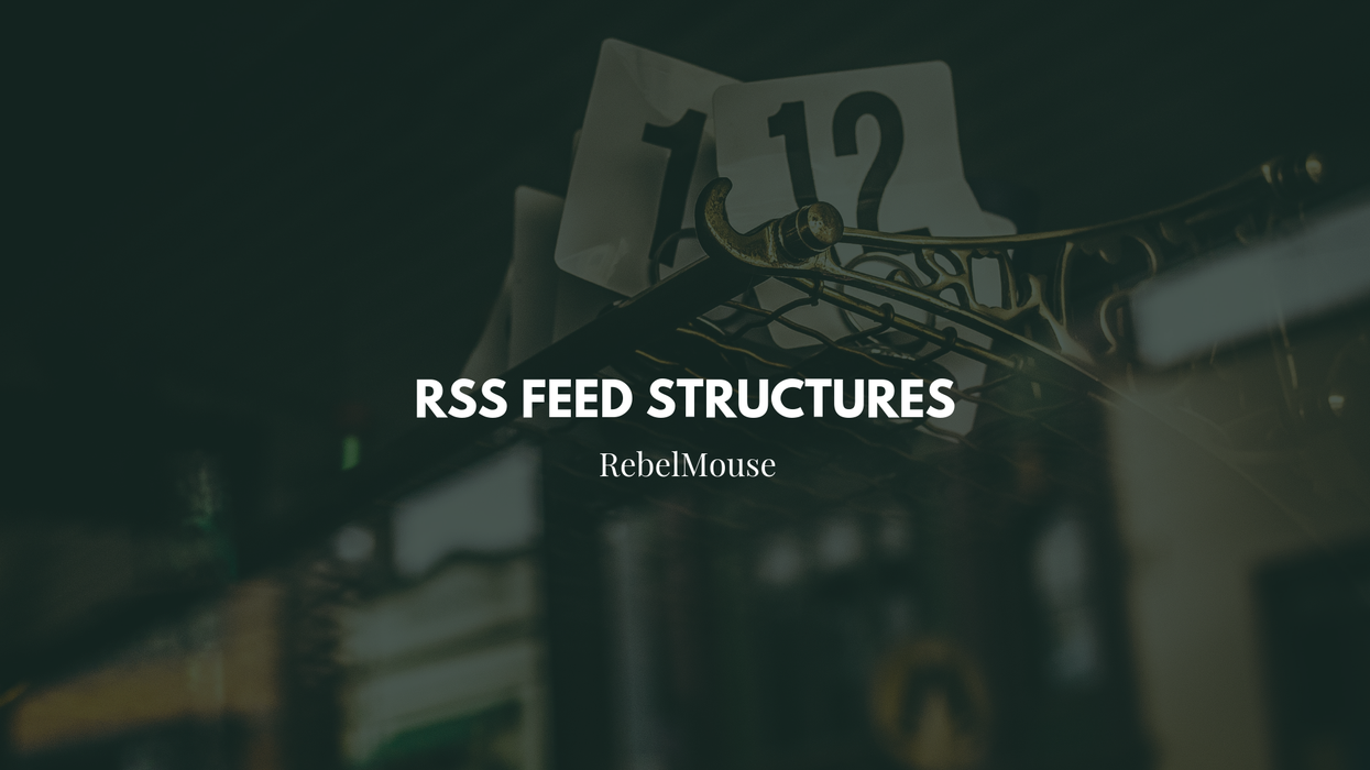 How to Find Your Site's Feed Structure