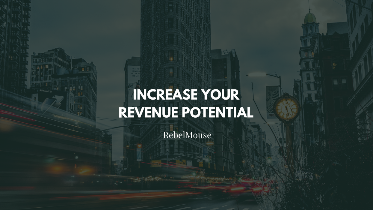 Premium Brand Sells for Media Companies on RebelMouse