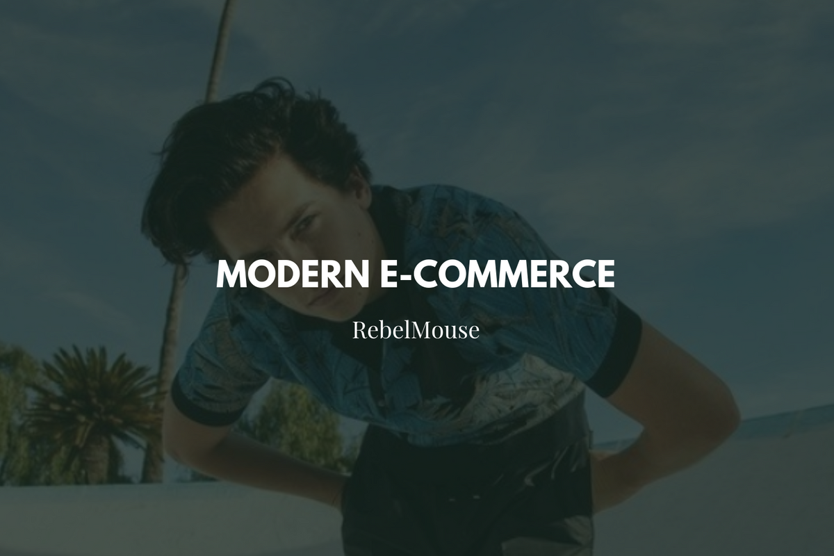 Modern E-Commerce: Blur the Line Between Content and Design