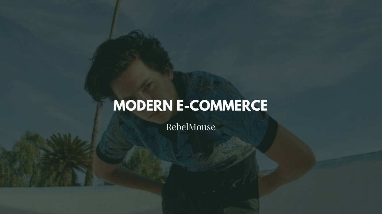 Modern E-Commerce: Blur the Line Between Content and Design