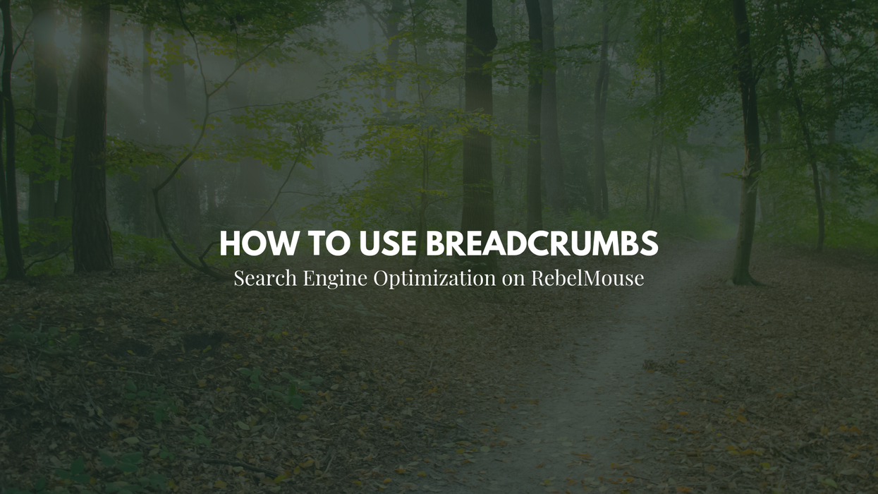 How to Enable Breadcrumbs in Layout & Design Tool