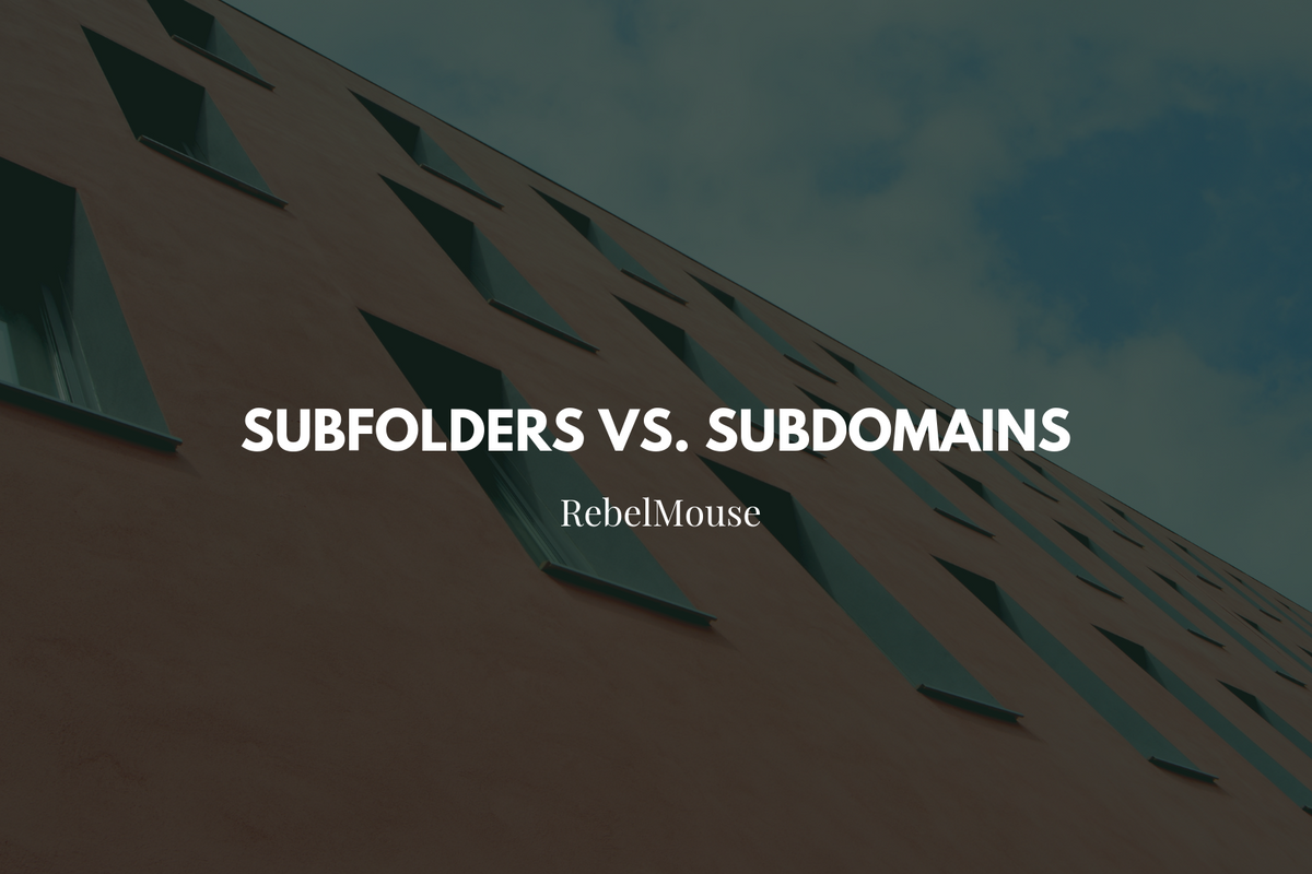 The Difference Between Subdomains and Subfolders