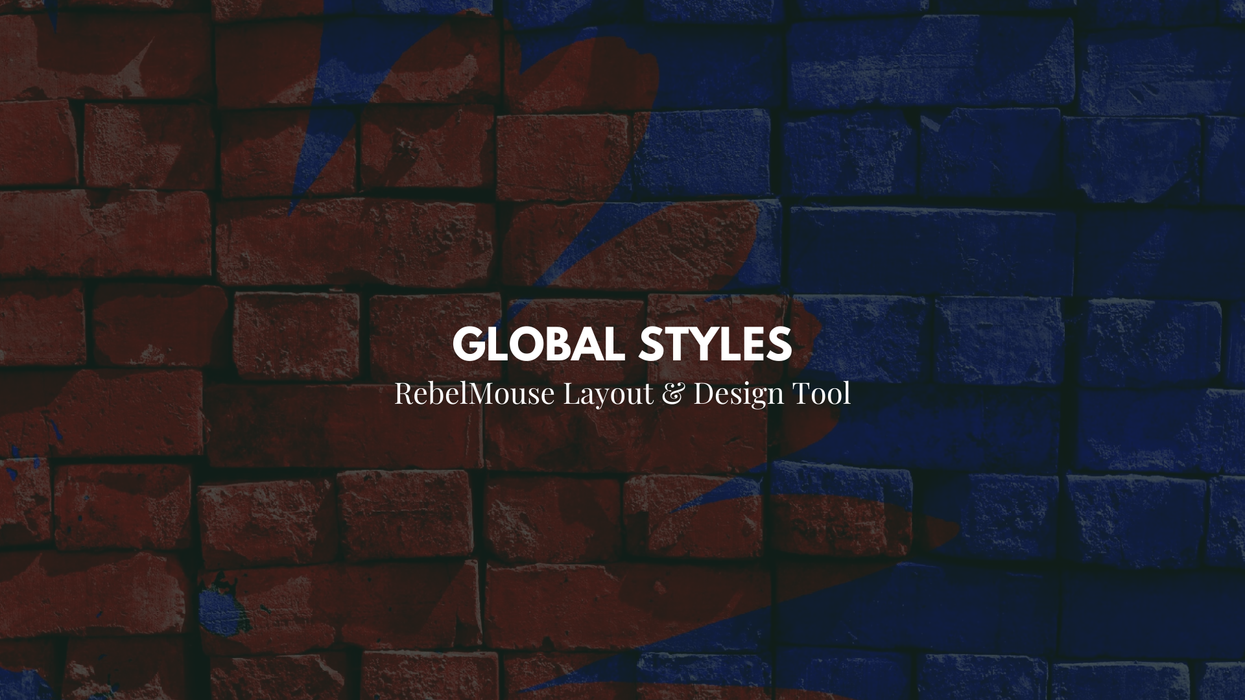 New: Seamless Site Design With Global Styles