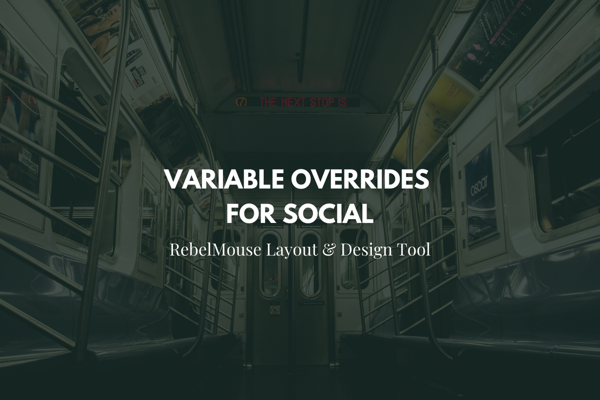 How to use Variable Overrides to Override OG Tags