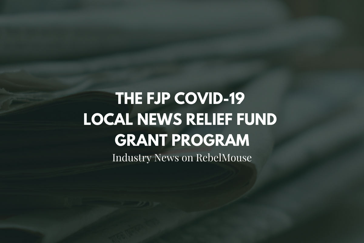 Facebook Announces Grants for Local News Publishers Covering COVID-19