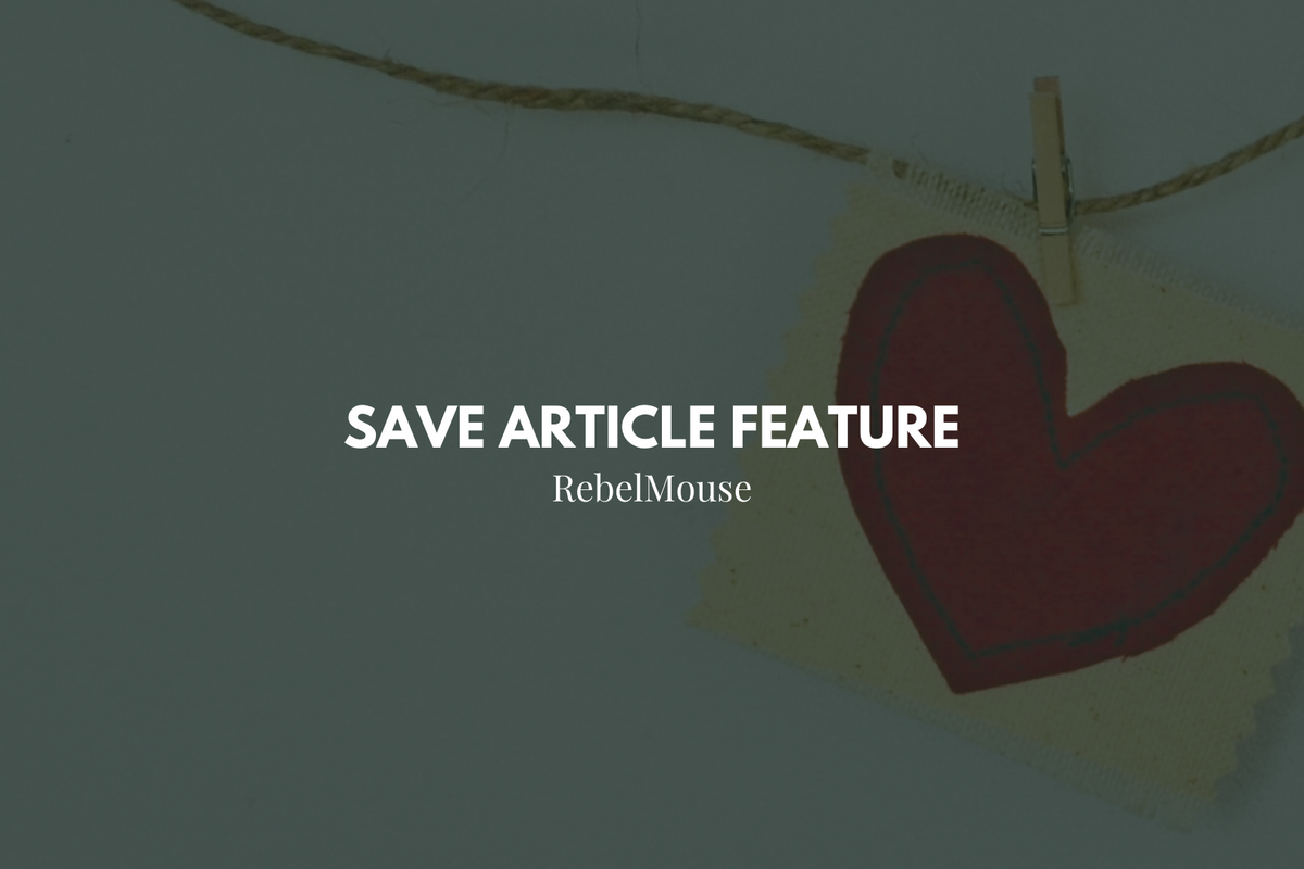 How to Use the Save Article Feature