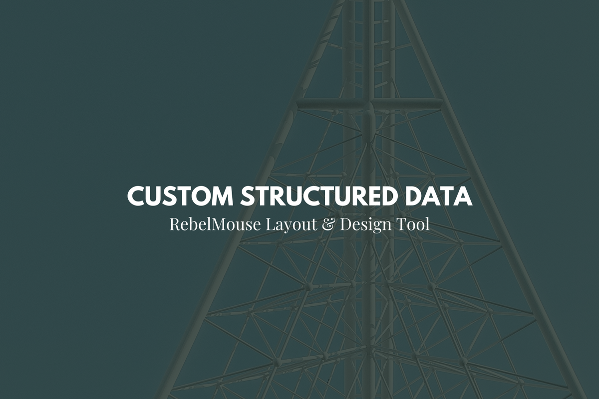 Custom Structured Data for Post Elements