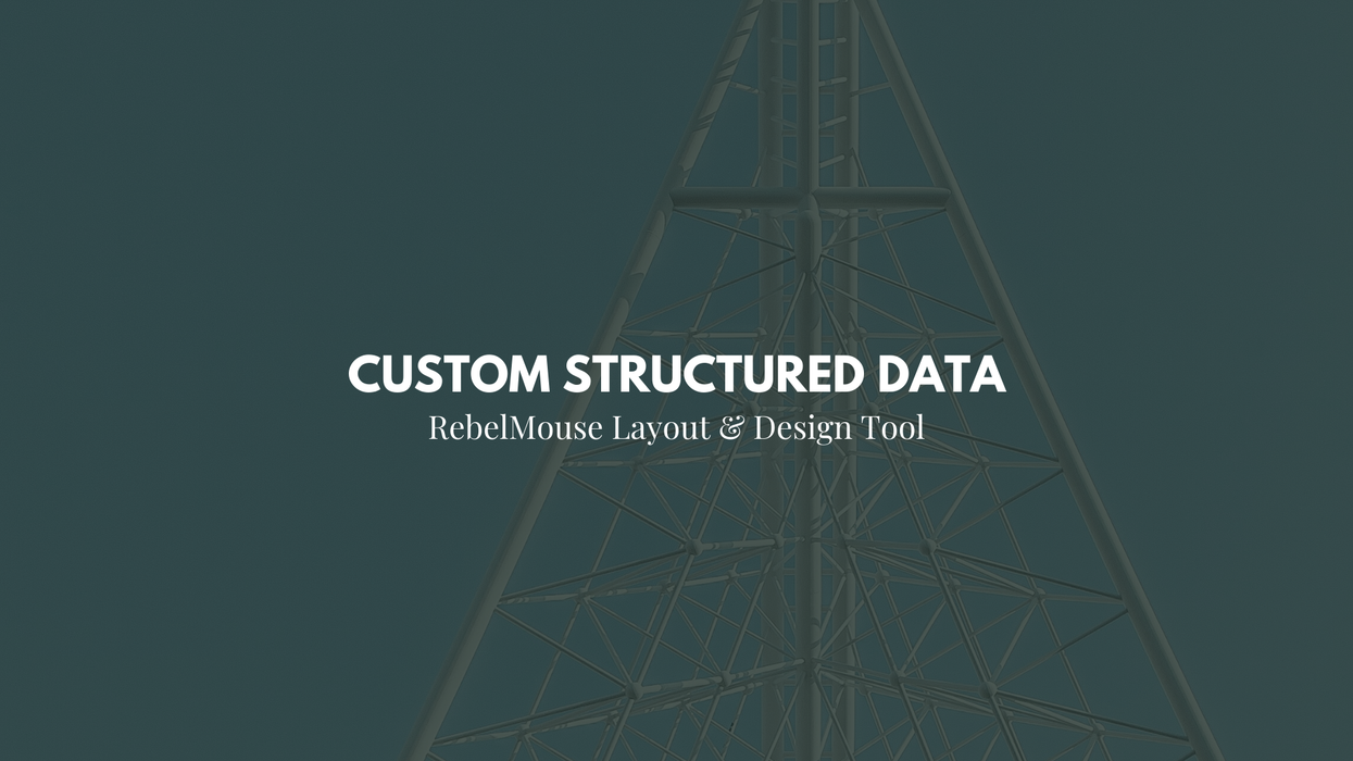 Custom Structured Data for Post Elements