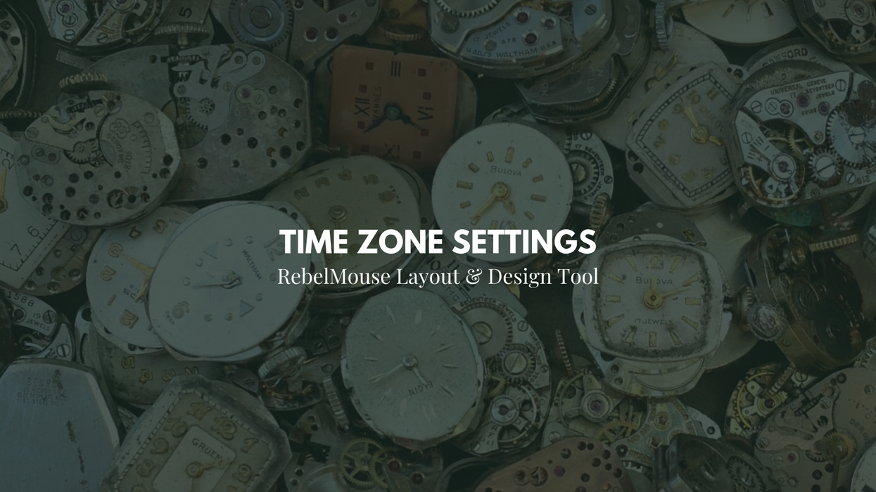 How to Configure Your Site's Time Zone