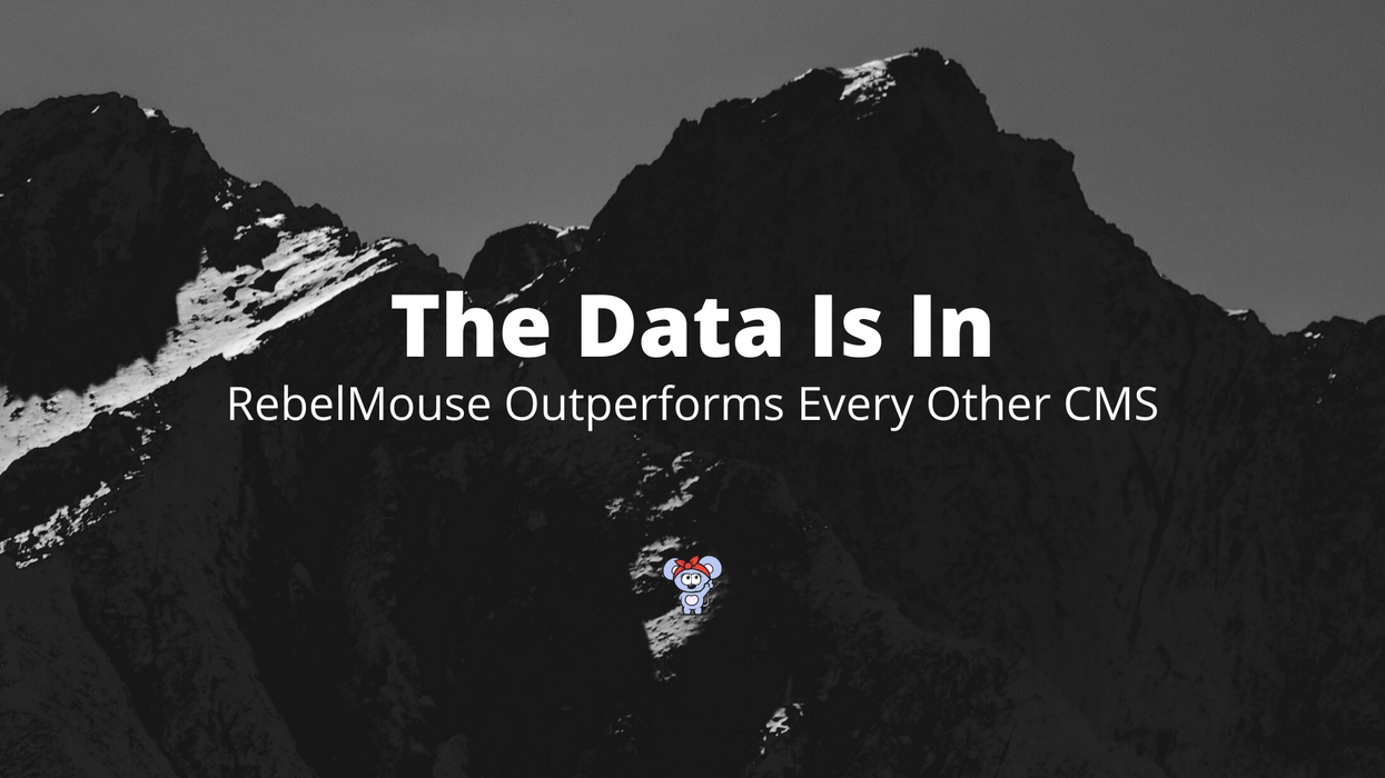 RebelMouse Outperforms Every Other CMS. Here’s the Data to Prove It.