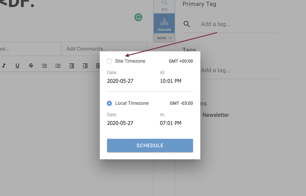 How to Configure Your Site's Time Zone RebelMouse