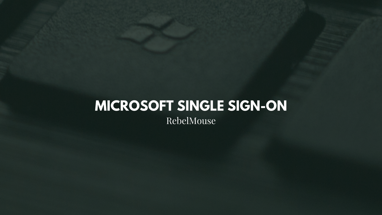 Introducing Our Microsoft Single Sign-On Solution