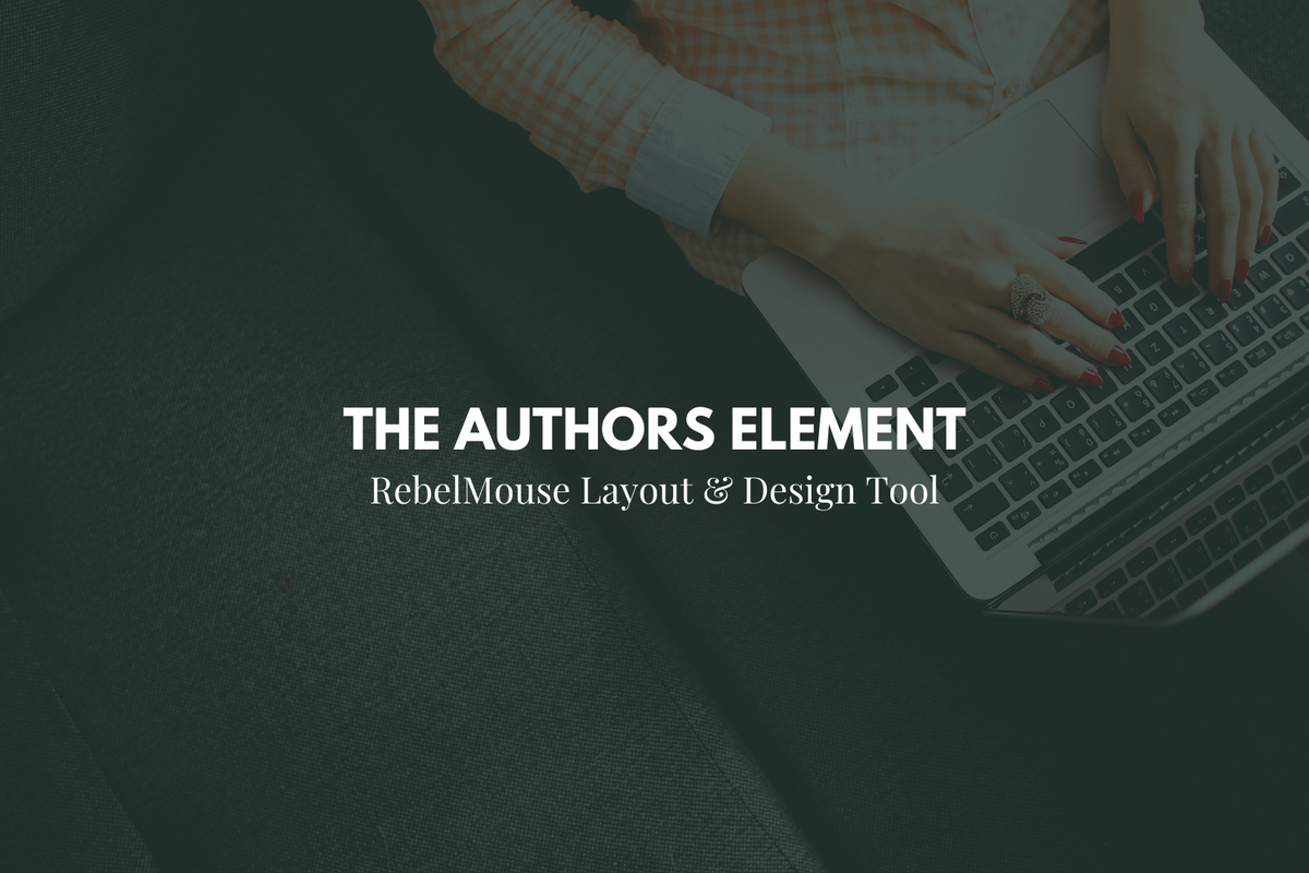 How to Use the Authors Element