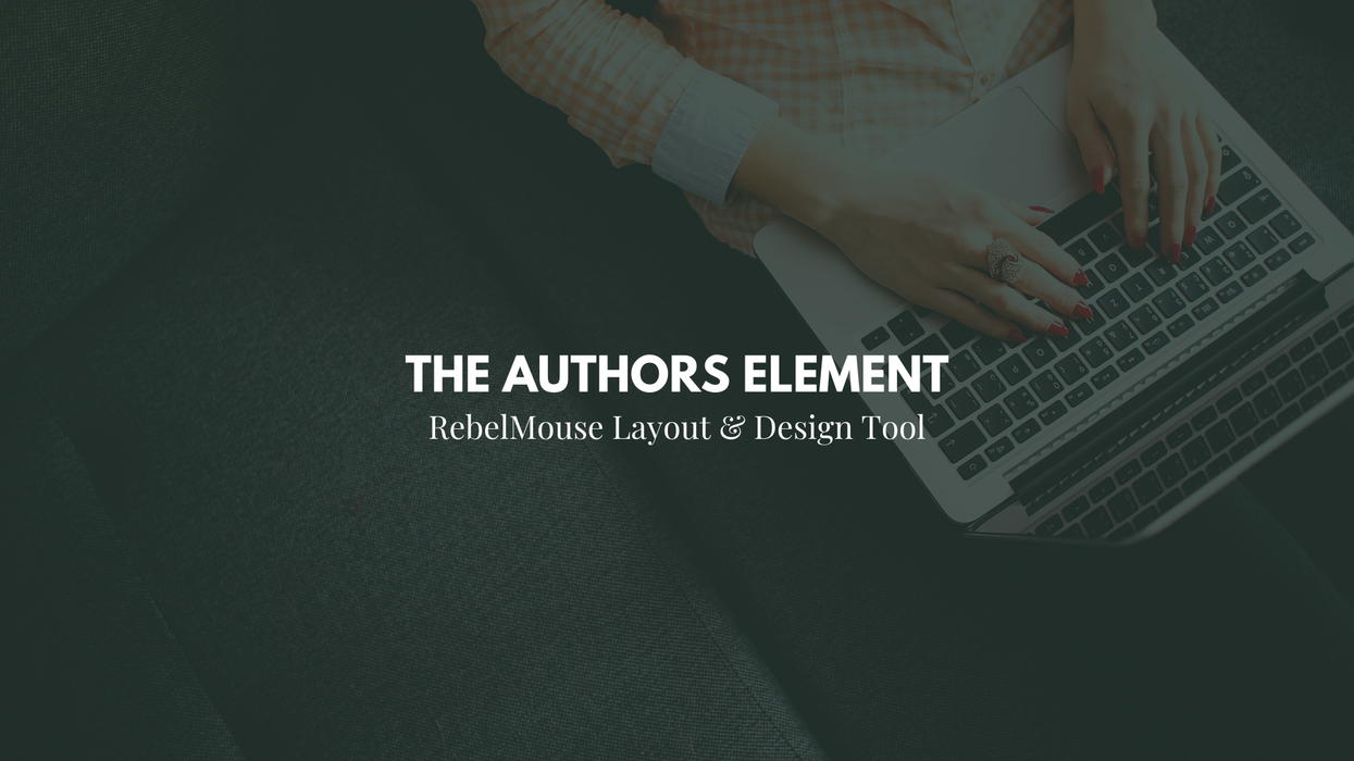 How to Use the Authors Element