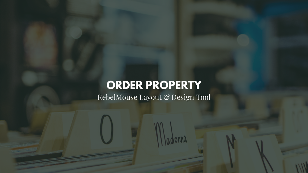 How to Categorize Your Post Order