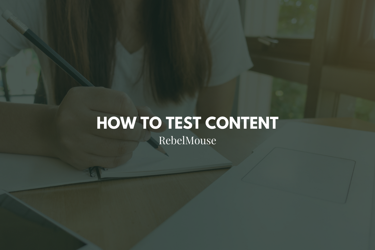 How to Test Content With Articles and Templates
